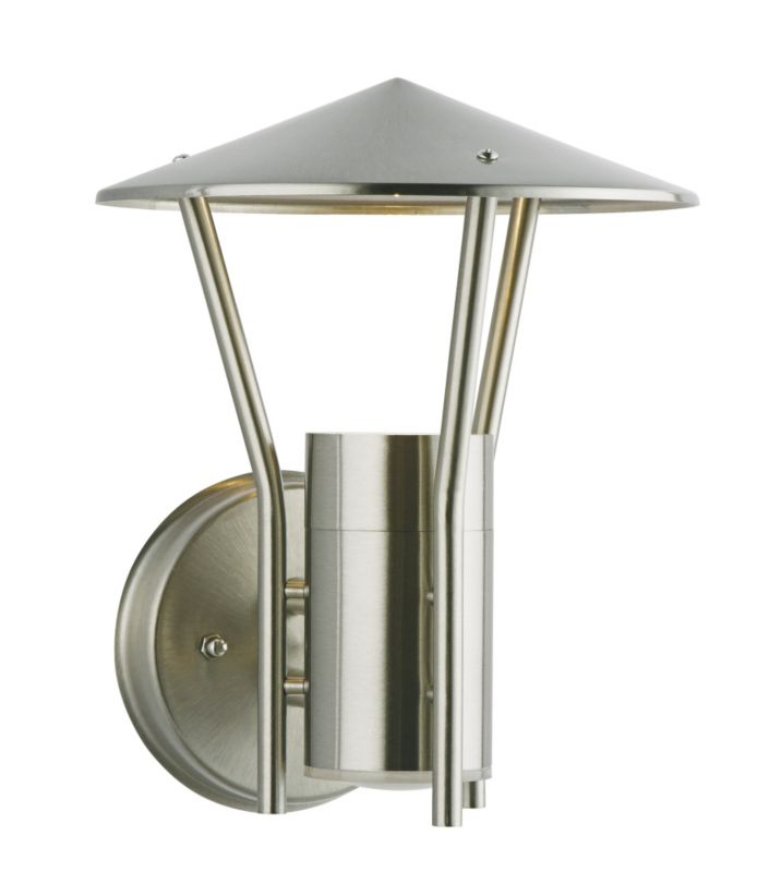 Unbranded Colamar Outdoor Wall Light in Silver Effect