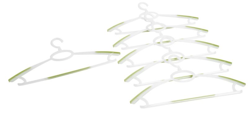 Slip Resistant Clothes Hangers x 6