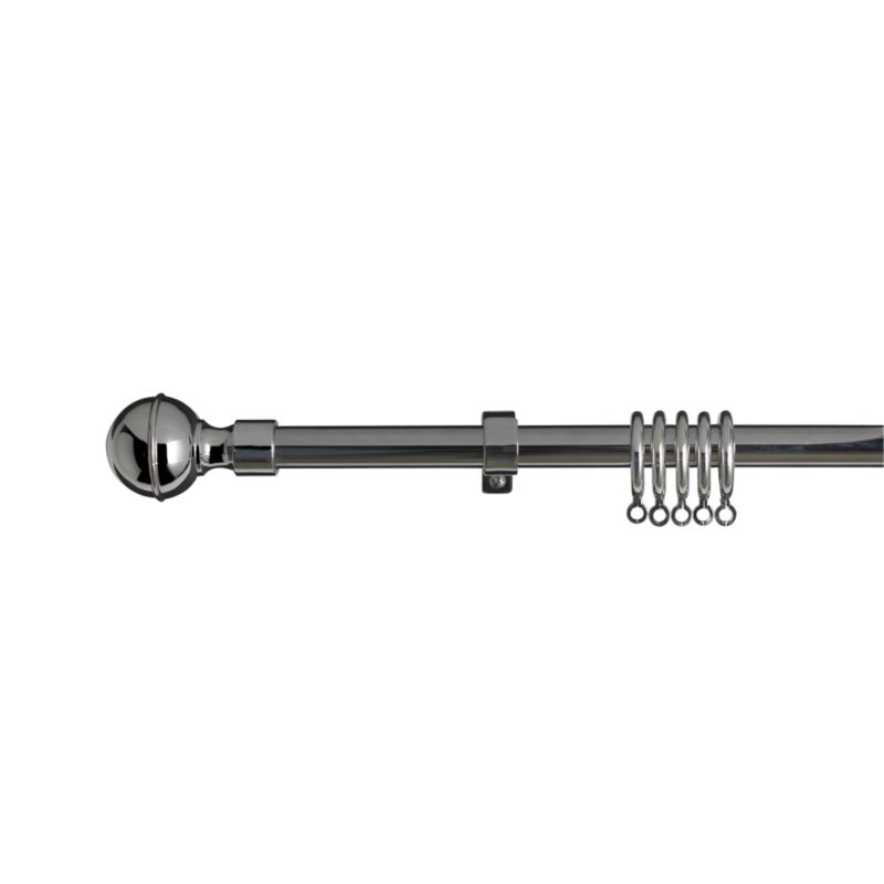 Betula Ball End Extendable Metal Curtain Pole