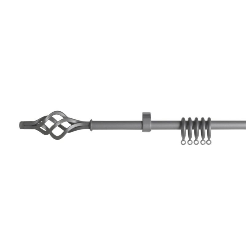 120-210cm Value Acer Stainless Steel Curtain Pole