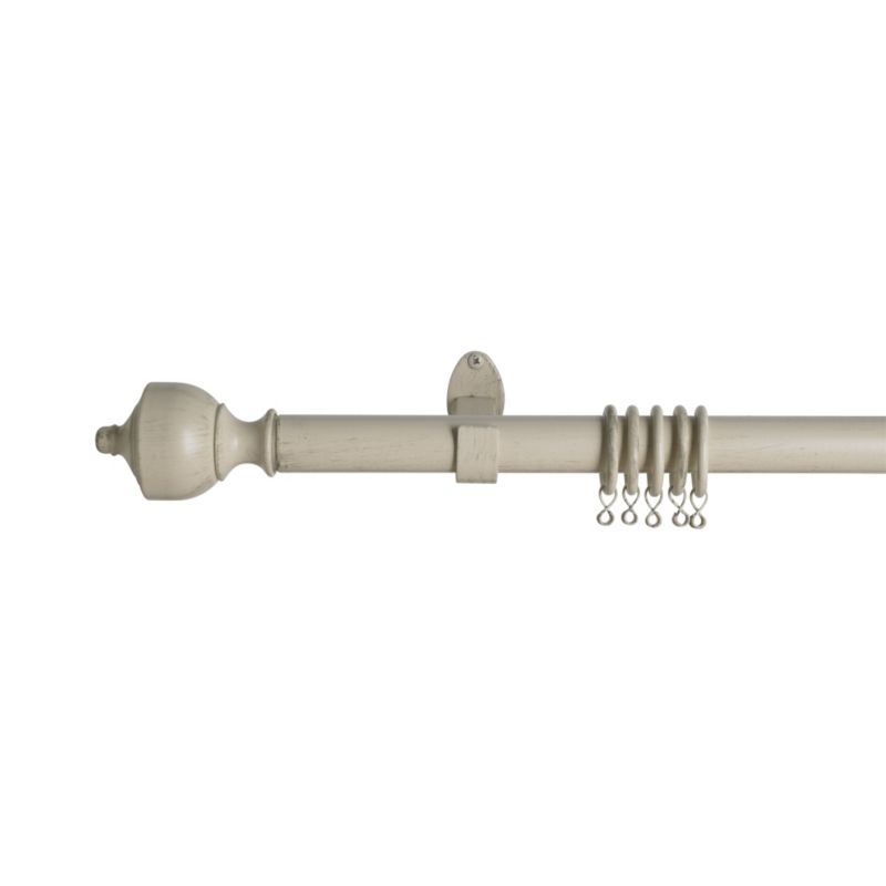 Colours 200-360cm Gael Classic Urn Cream Gold Curtain Pole