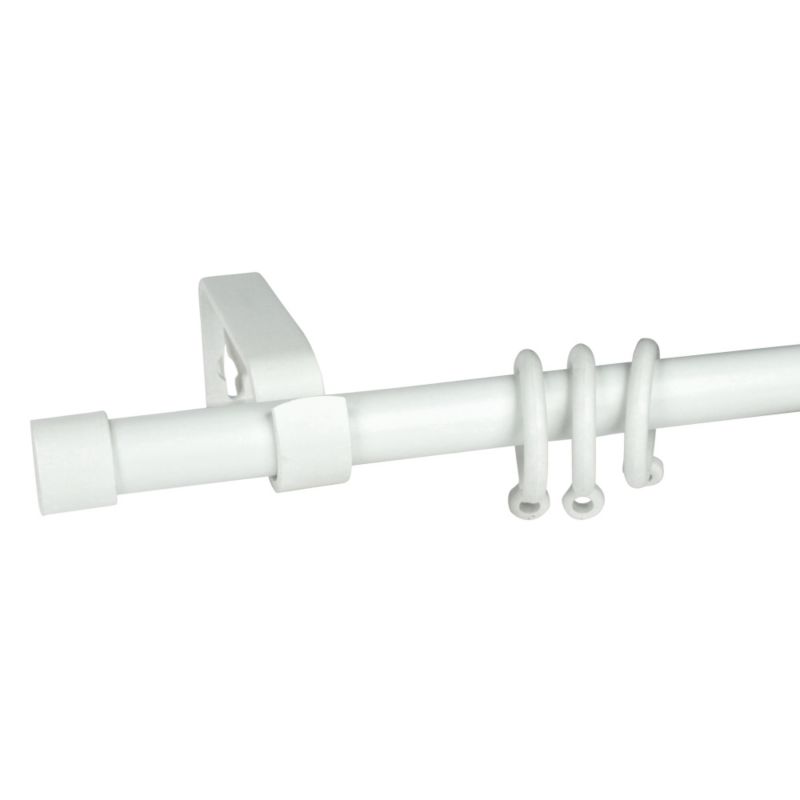 170-300cm Value Misty White Curtain Pole