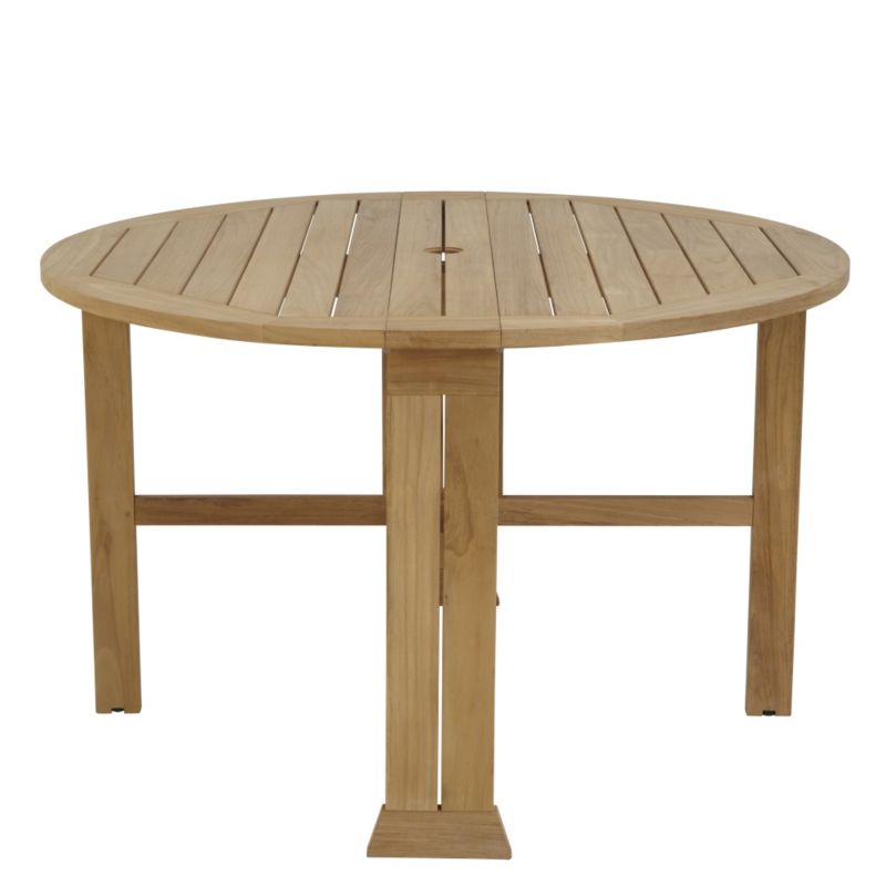 Round Gateleg Table