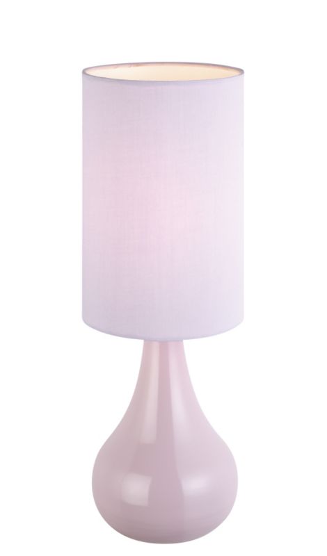 Ariel Lilac Touch Lamp