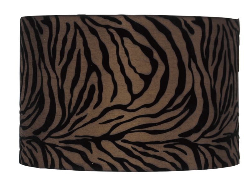 Juno BrownBlack Zebra Print Shade