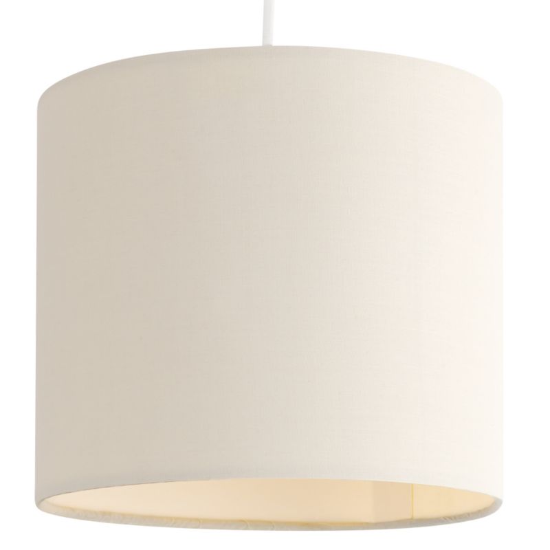 Haymarket Cream Cylinder Light Shade