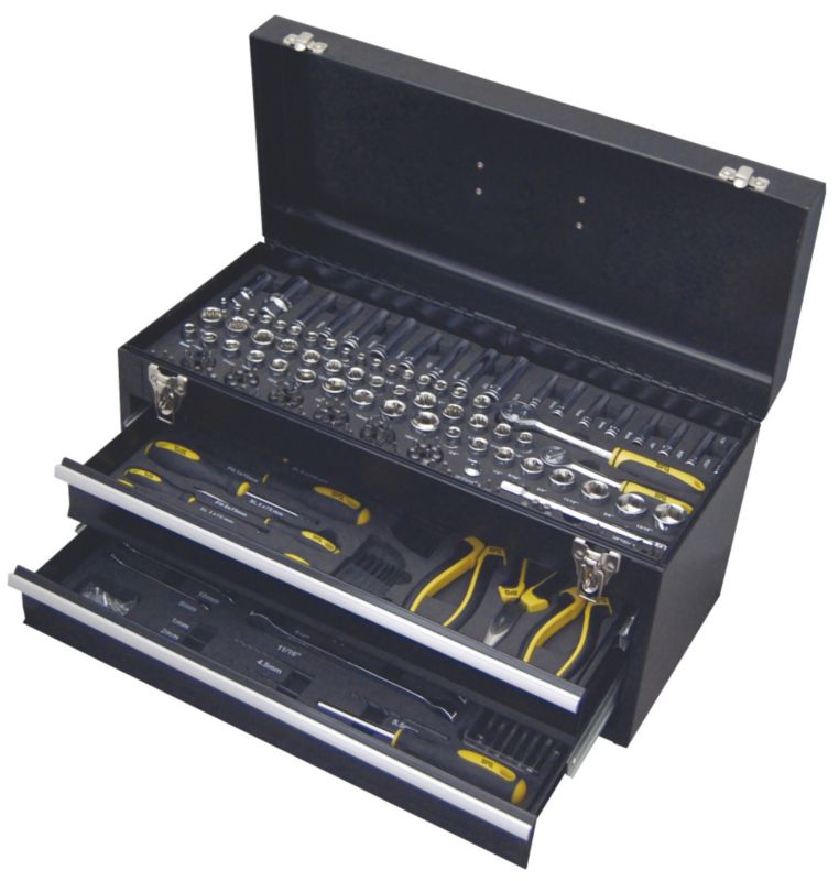 Torq 250 Piece Tool Kit with Metal Case