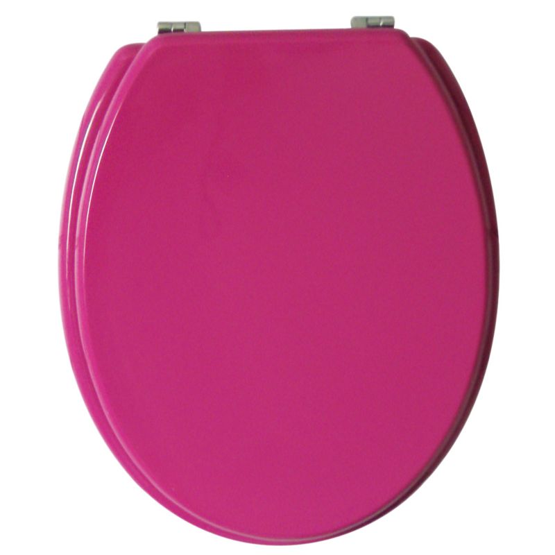 Cooke and Lewis Tonic Pink Toilet Seat