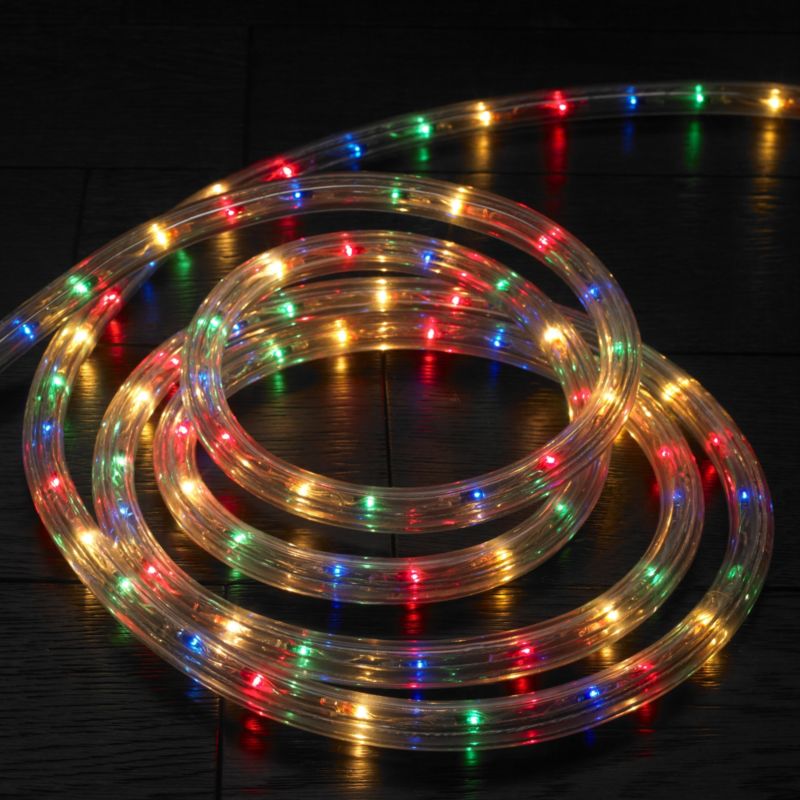 15M Multicoloured Rope Light