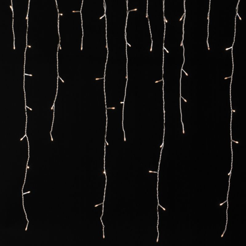 150 Multi Function Clear Icicle Lights