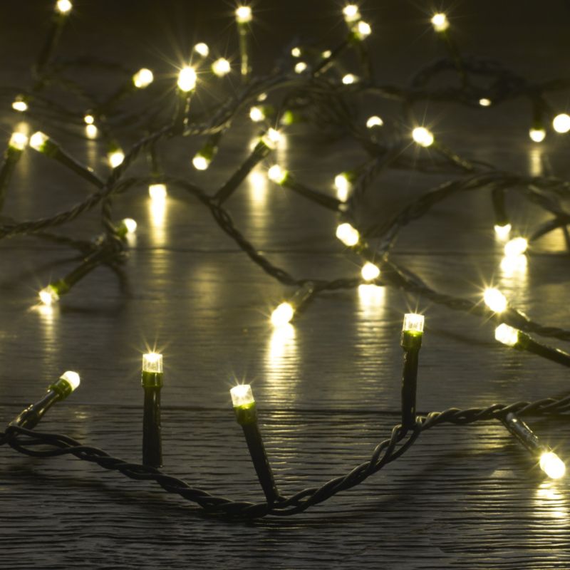 120 Multi Function Soft Glow LED Lights With Green Cable