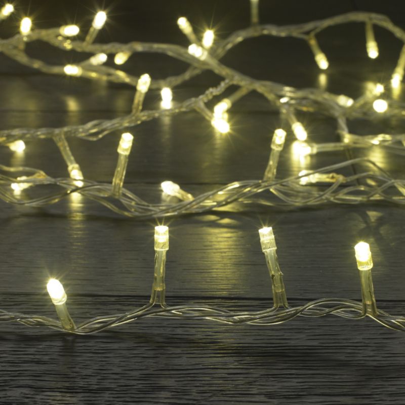 120 Multi Function Soft Glow LED Lights With Clear Cable