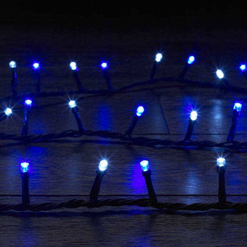 400 Multi Function Blue & White LED Lights