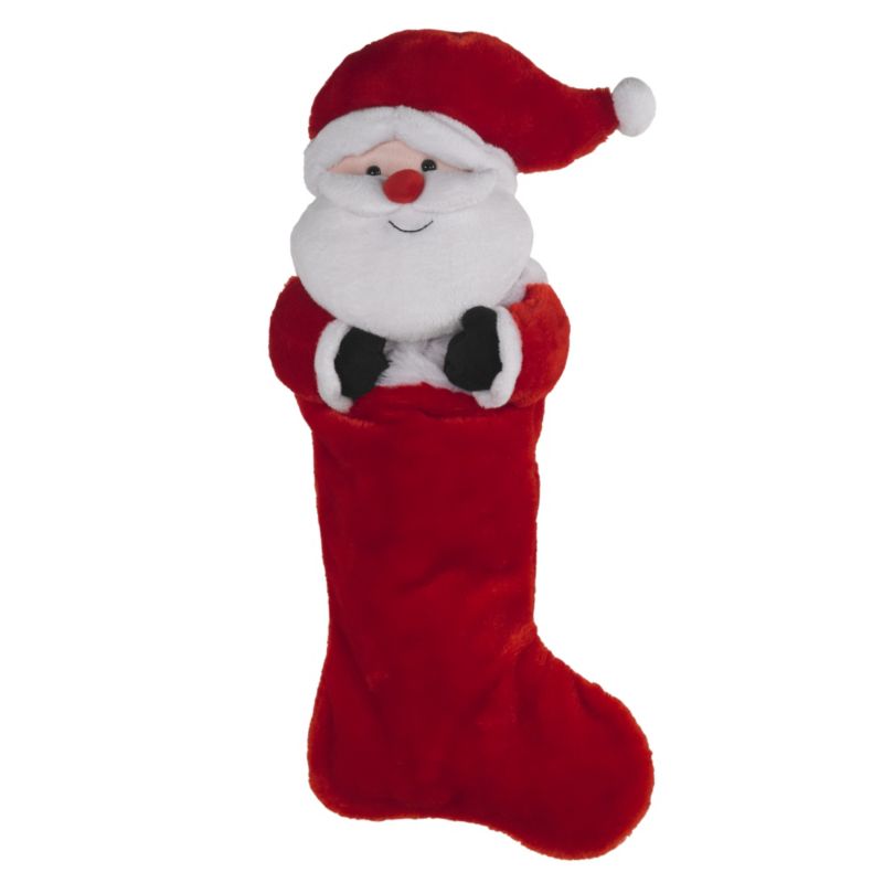 Santa Musical Stocking