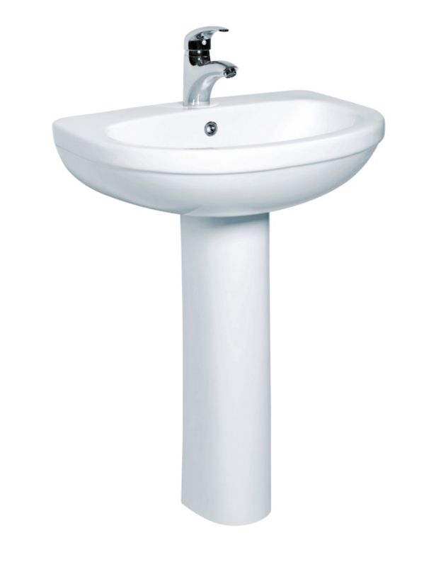 Ceramic Pedistal Basin