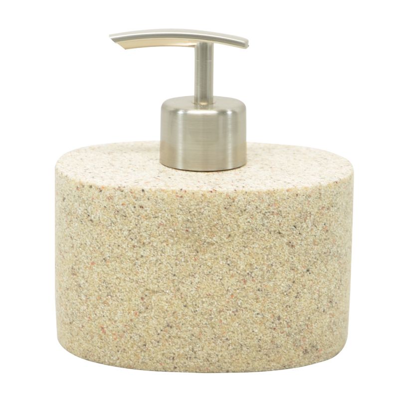 Cooke and Lewis Stone Effect Soap Dispenser Beige