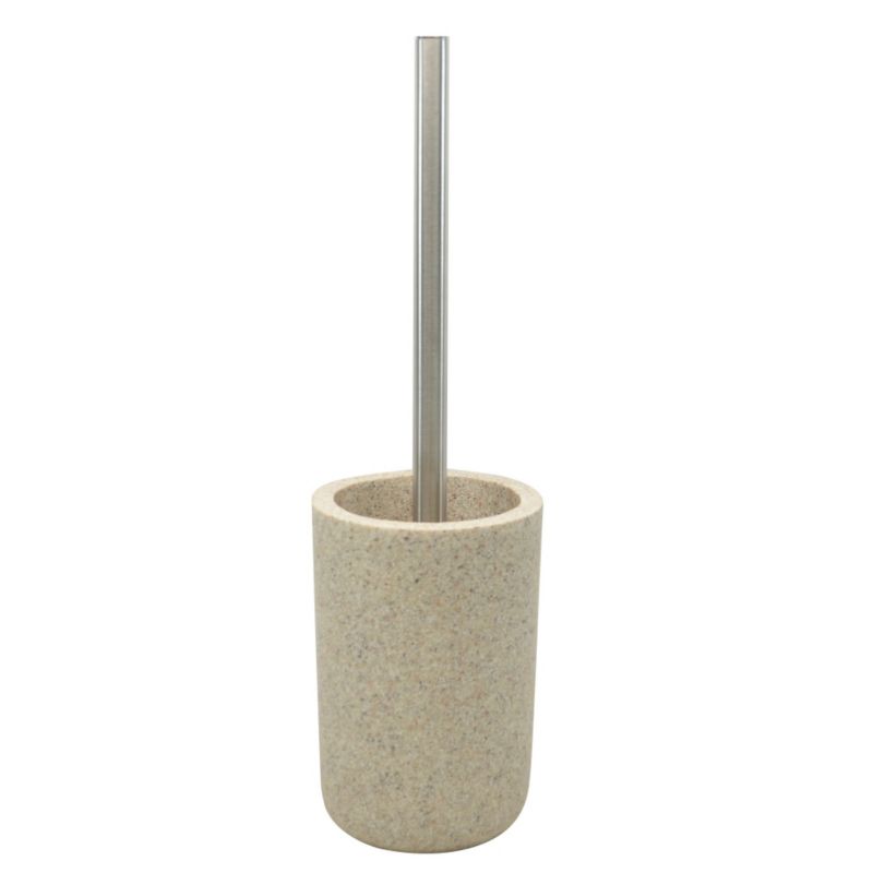 Cooke and Lewis Tone Effect Toilet Brush Holder Beige