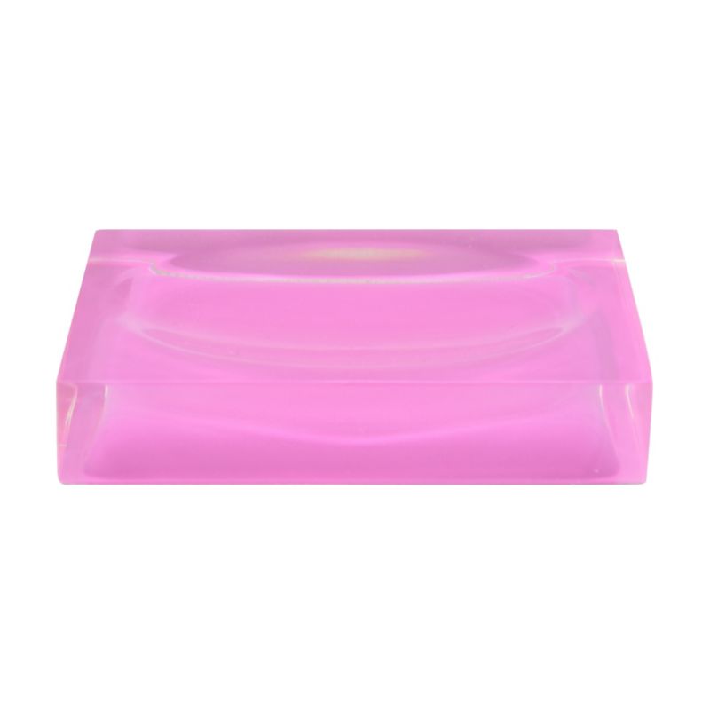 Cooke and Lewis Block Soap Dish Pink