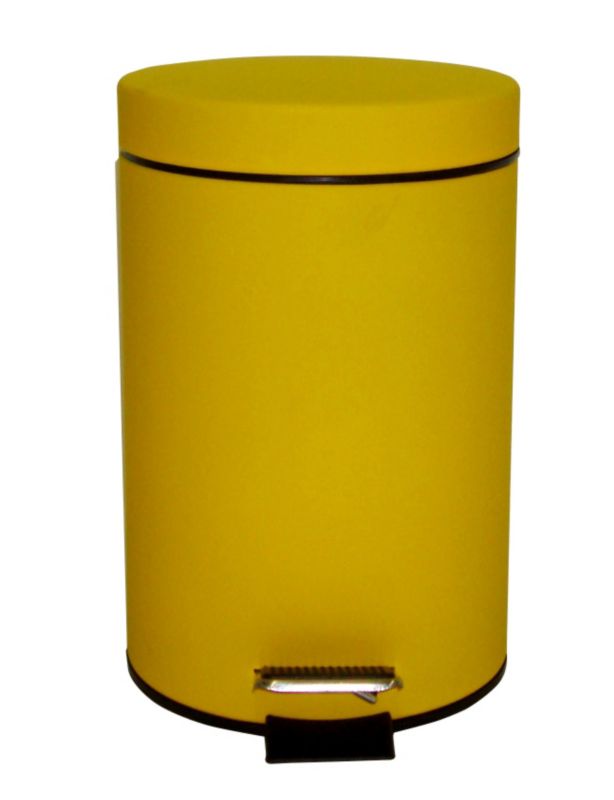 Cooke and Lewis Taleve 3L Soft Touch Bin Yellow