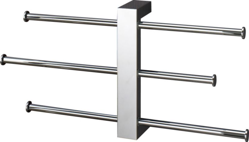 Cooke amp Lewis Bridge Wall Towel Rails With Sliding Arms