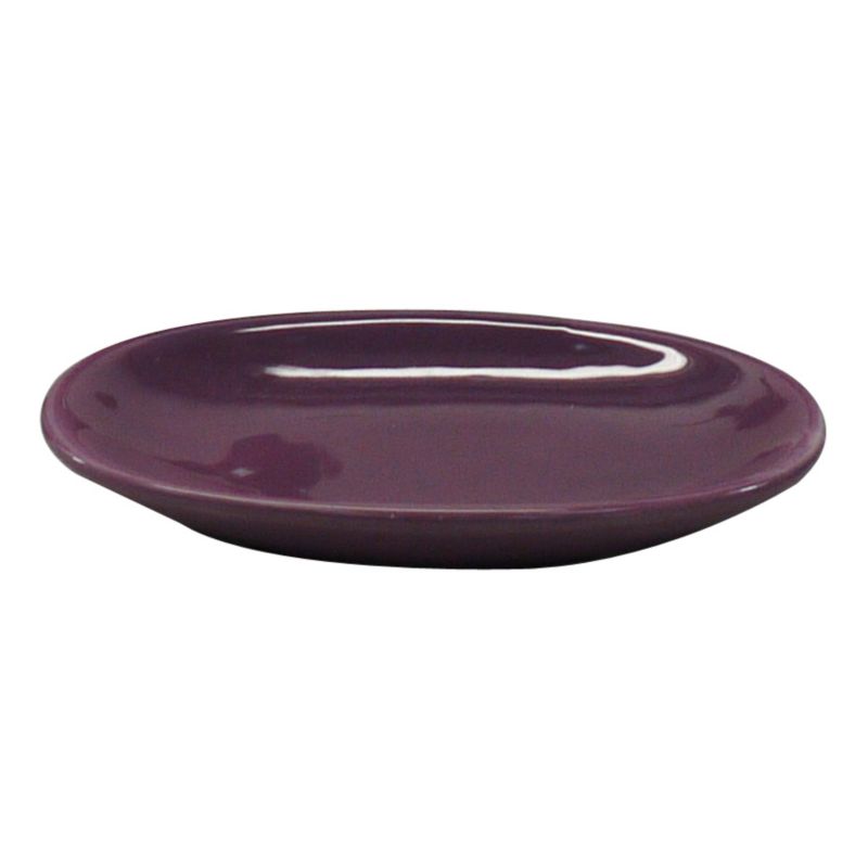 Cooke and Lewis Cassican Ceramic Soap Dish Purple