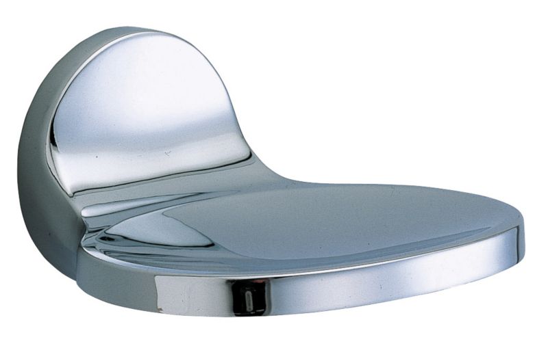 Soap Dish and Holder Chrome