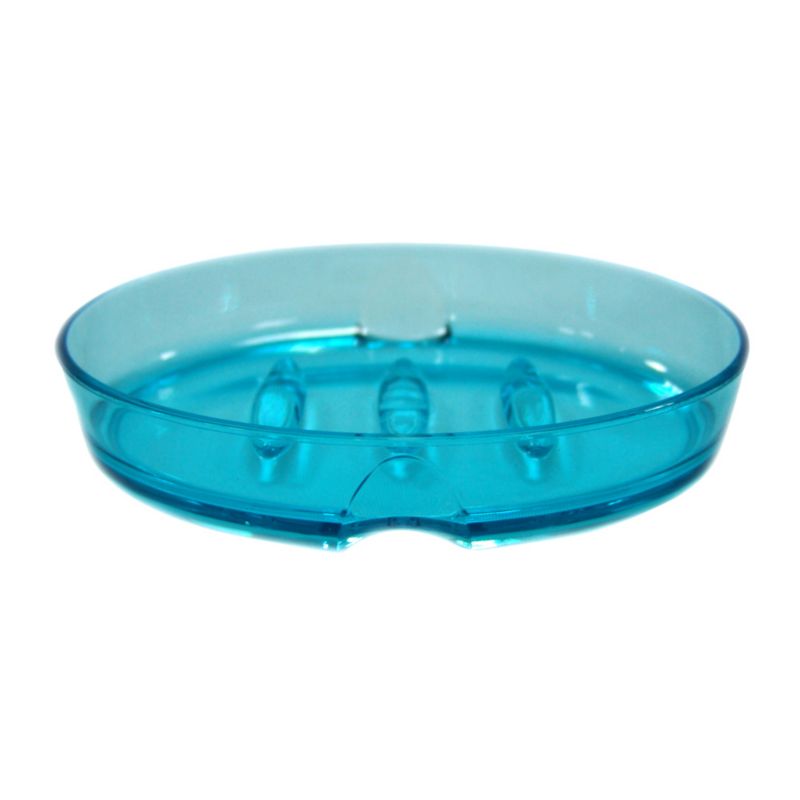 Cooke and Lewis Acrylic Soap Dish Blue