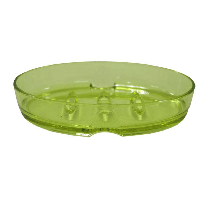Cooke and Lewis Acrylic Soap Dish Green
