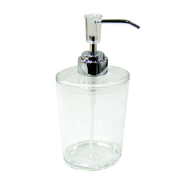 Cooke and Lewis Acrylic Soap Dispenser Clear