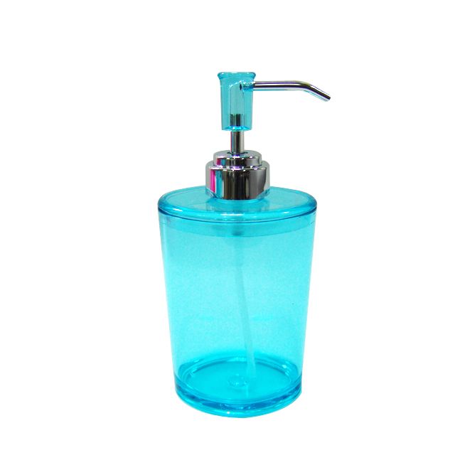 Cooke and Lewis Acrylic Soap Dispenser Blue