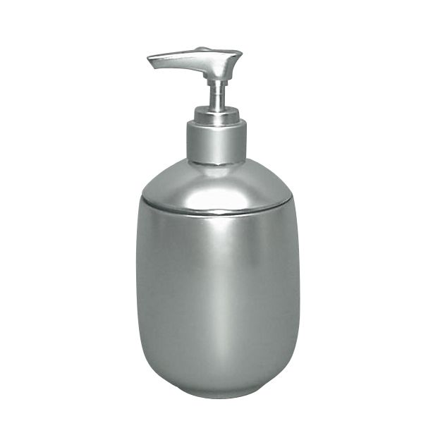 Cooke and Lewis Acrylic Soap Dispenser Silver Effect