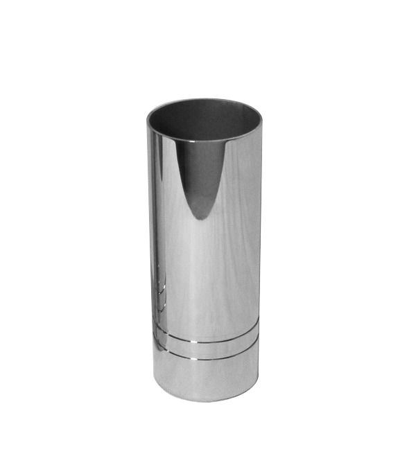Cooke and Lewis Slim Line Toothbrush Holder Chrome Effect