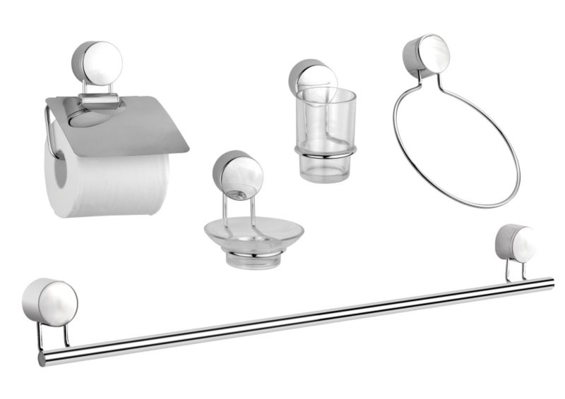 Cooke and Lewis 5 Piece Bathroom Accessory Set