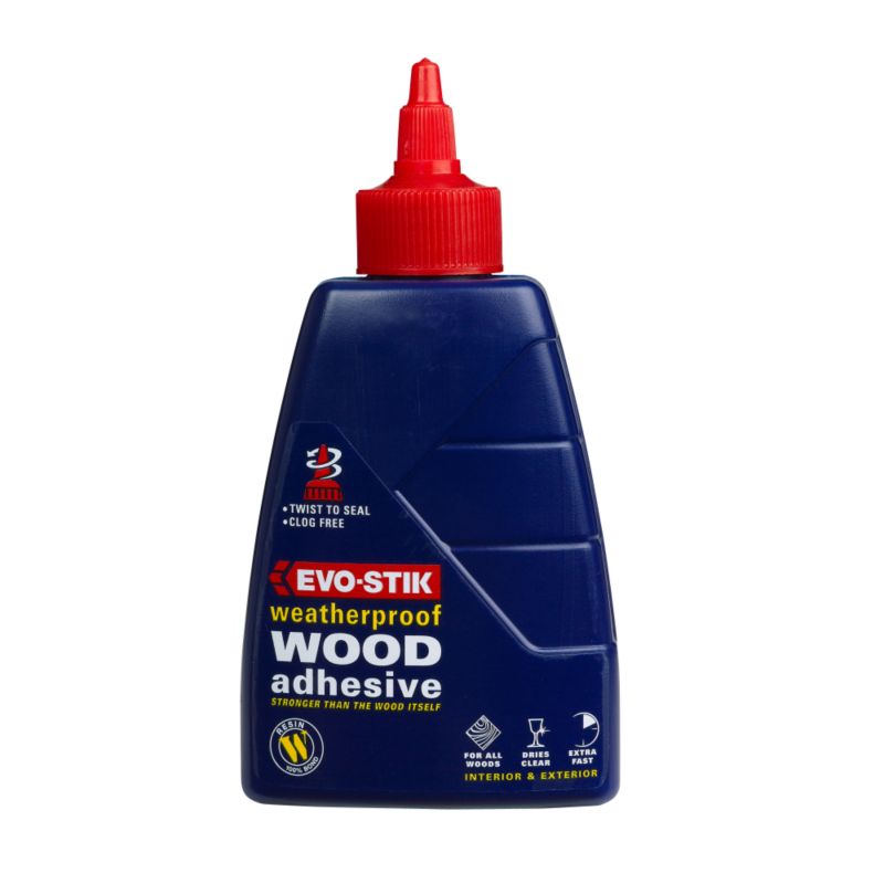 Evo Stik Resin 39W39 Weatherproof Wood Adhesive Exterior 125ml