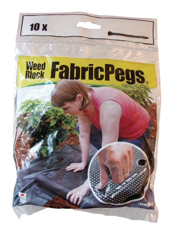 Weedblock Fabric Pegs Pack Of 10 from the Garden Paving Supplies