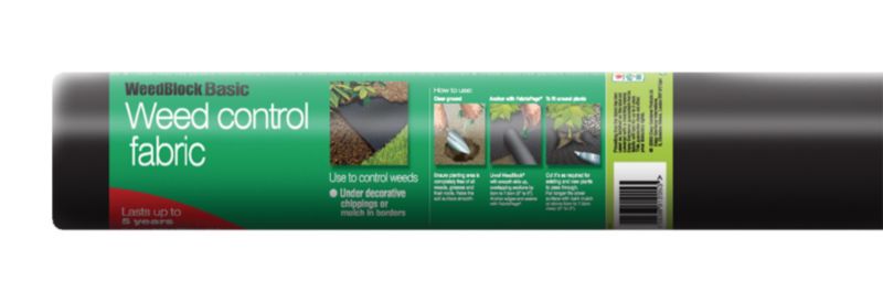 Weedblock Basic Weed Control Fabric 30m from the Garden Paving Supplies