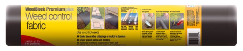 Weedblock Premium Plus from the Garden Paving Supplies