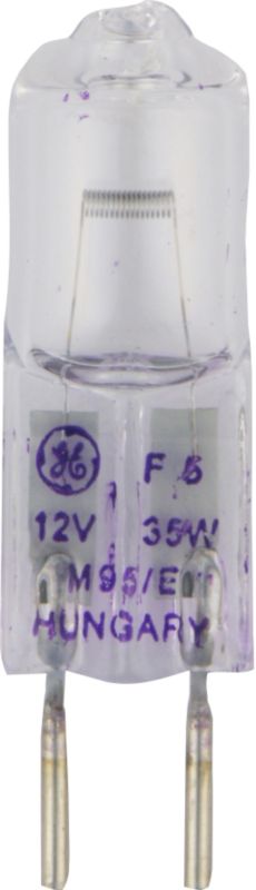 GE Halogen Capsule Lightbulb 27087 Clear 2 Pack 20w