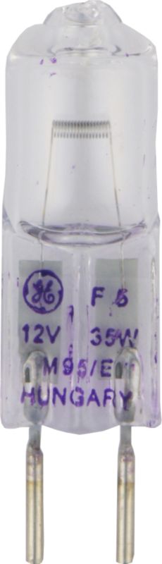 GE Halogen Capsule Lightbulb 27099 Clear 2 Pack 35w