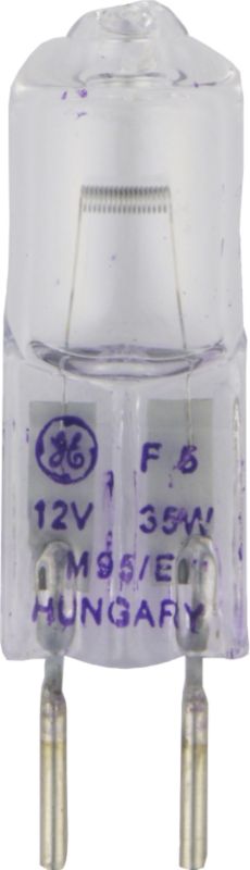 GE Halogen Capsule Lightbulb 27105 Clear 2 Pack 5w