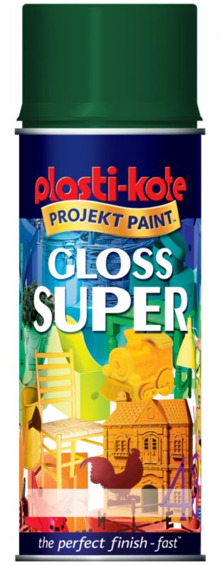 Plasti kote Super Spray Gloss Lawn Green 400ml