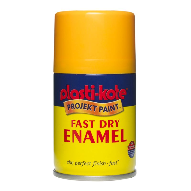 Plasti Kote Fast Dry Enamel Aerosol Sunshine Yellow