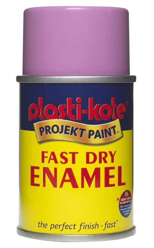 Plasti kote Fast Dry Enamel Aerosol Lavender 100ml