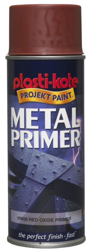 Plasti kote Metal Primer Spray Red Oxide 400ml