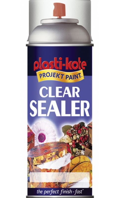 Plasti kote Clear Sealer Spray Matt 400ml