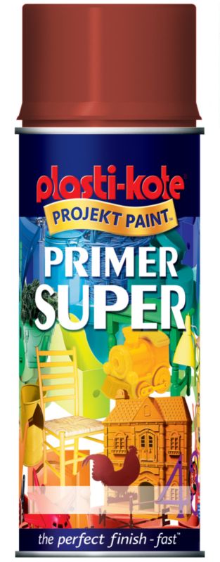 Plasti kote Super Spray Primer Red Oxide 400ml