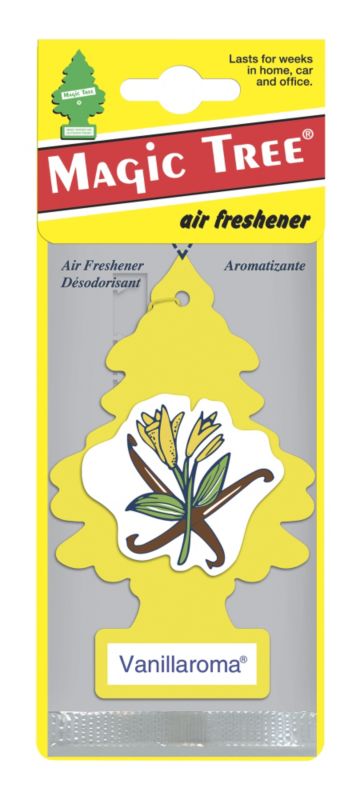 Magic Tree Air Freshener Vanilla Yellow