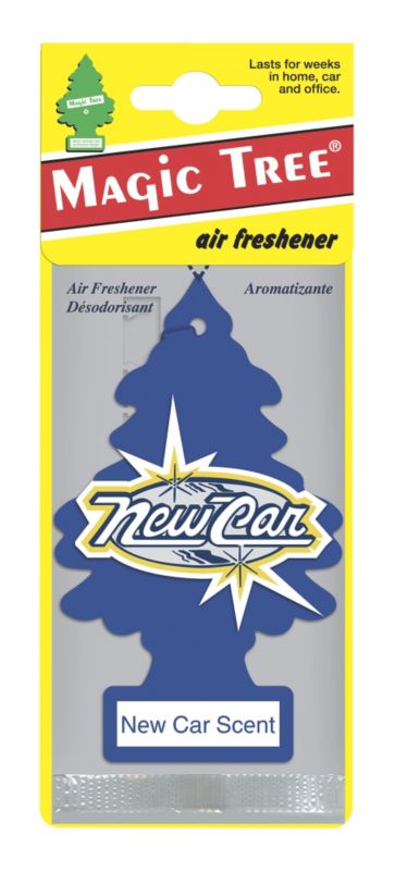 Magic Tree Air Freshener New Car Blue