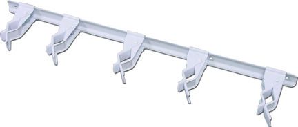 5 White Spring Grips 17 inch White