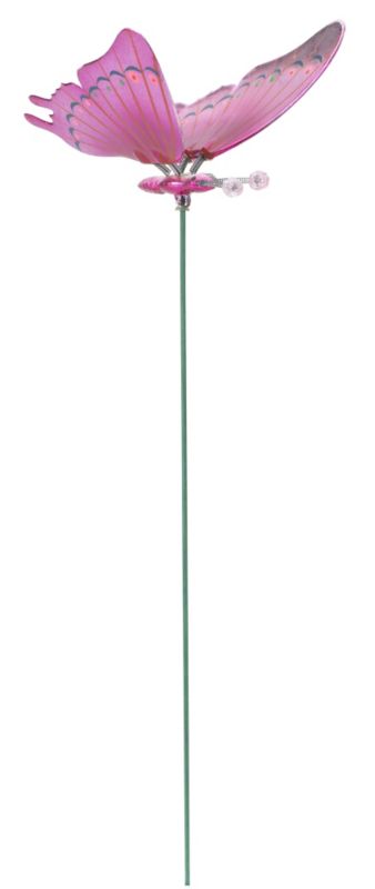 Exhart Small Butterfly Windywing Garden Stake